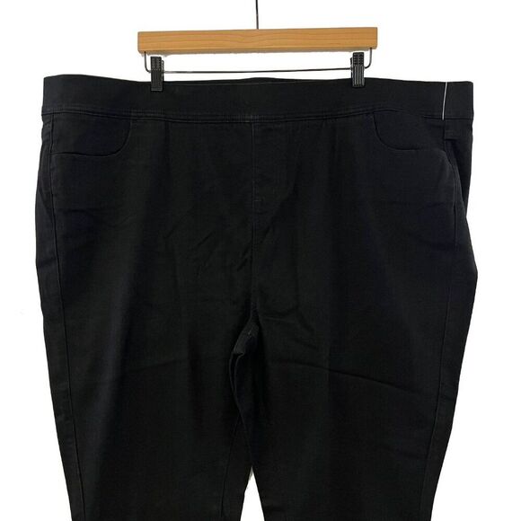 Torrid Black Cropped Lean Jeans - Size 5X - Picture 2 of 5